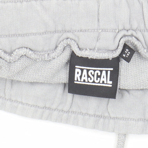 Rascal Boys' Grey Jogger Trousers 9-10 Years Activewear