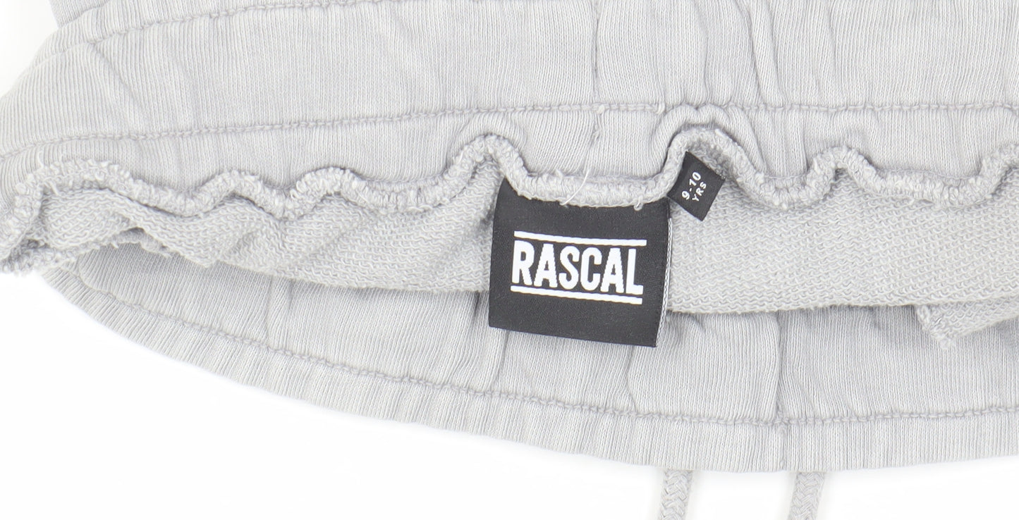 Rascal Boys' Grey Jogger Trousers 9-10 Years Activewear