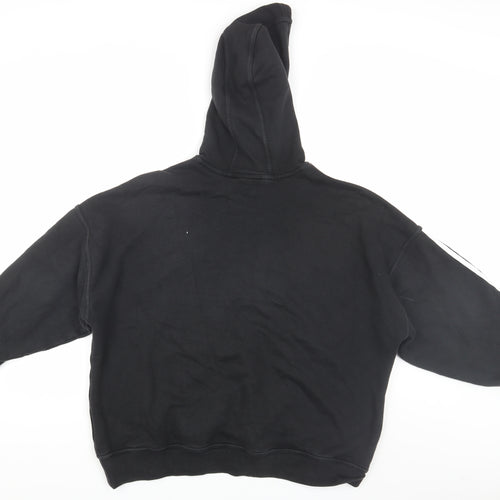 Adidas Men's Black Pullover Hoodie XS - Logo Accents
