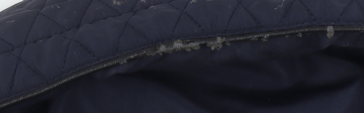 Bonmarché Women's Blue Quilted Jacket Size 22