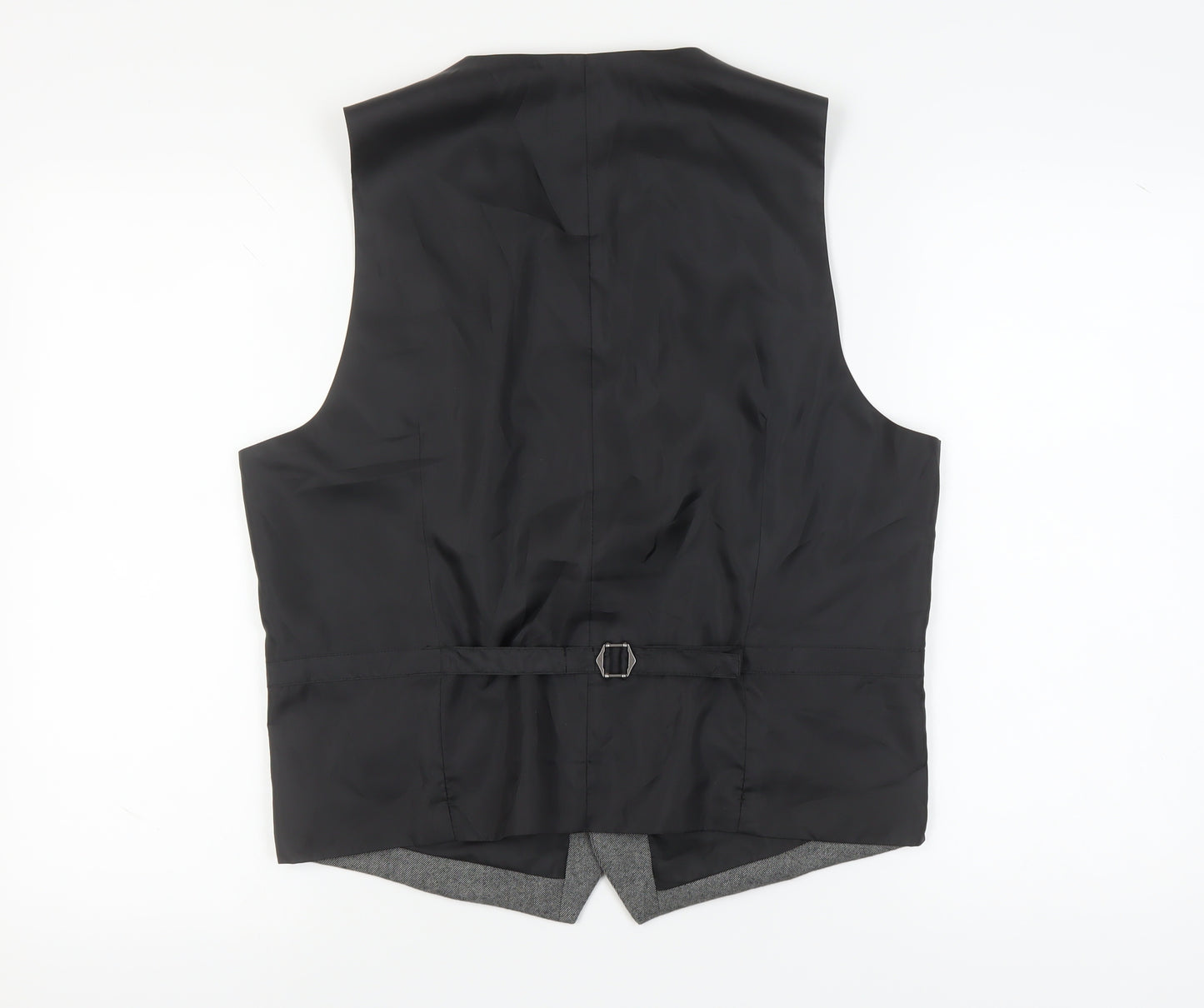 Marks and Spencer Grey Wool Blend Men's Formal Waistcoat 41-43R