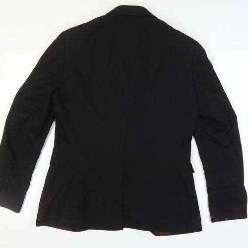 Topman Men's Black 40R Blazer Jacket Formal