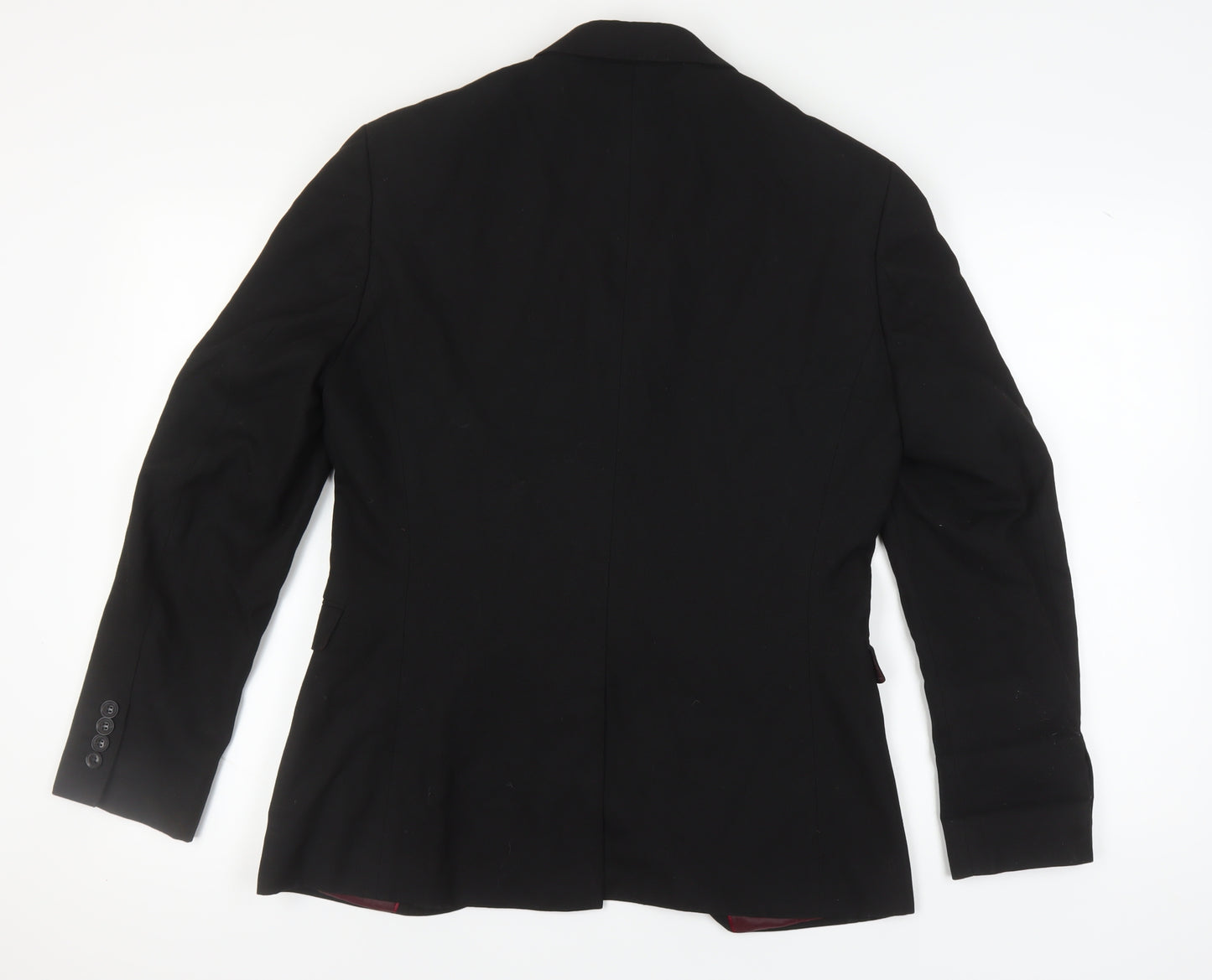 Topman Men's Black 40R Blazer Jacket Formal