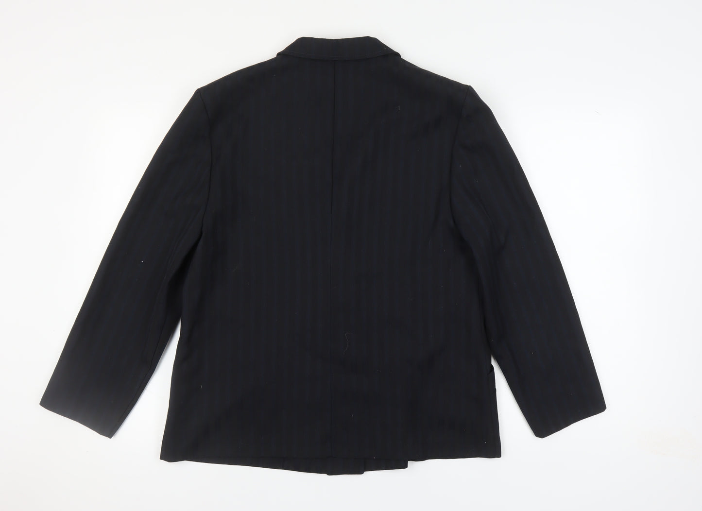 Poli Women's Black Blazer UK 14 Double-Breasted