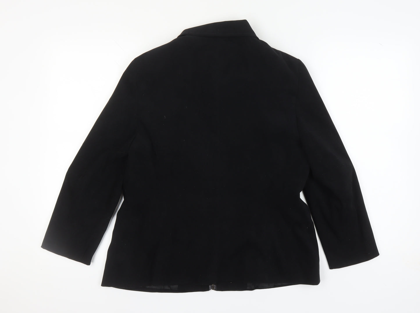 Berkertex Women's Black Mid-Length Jacket Size 16