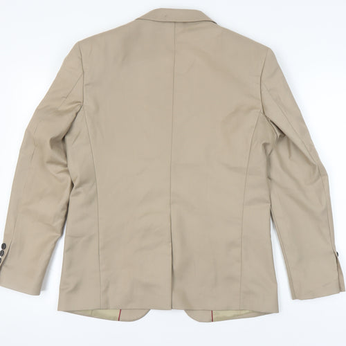 Coofandy Men's Beige XS Blazer Jacket for Business & Casual