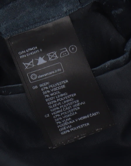 H&M Men's Blue Slim Fit Blazer 38 Regular