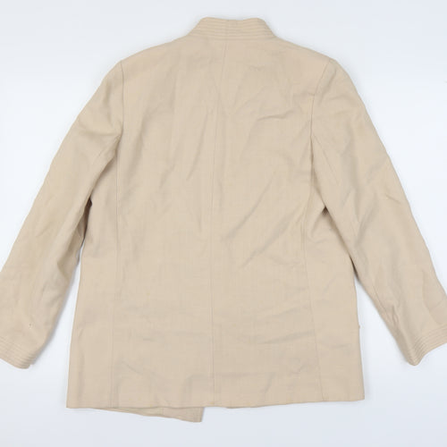 St Michael Women's Beige Regular Size Suit Jacket