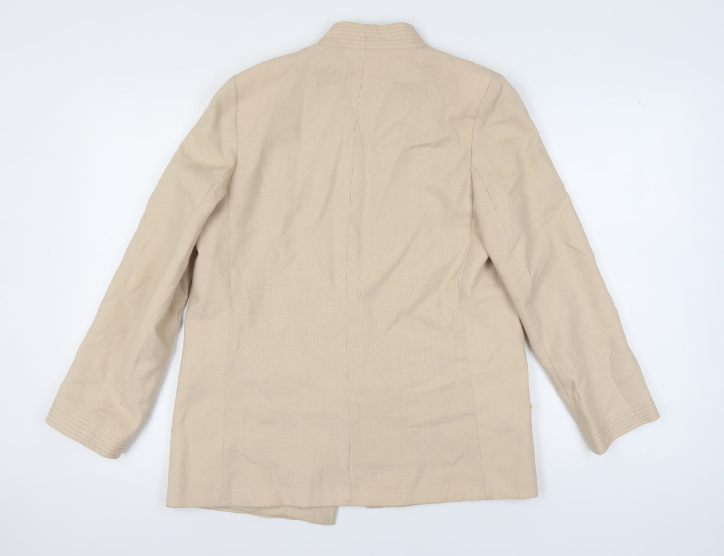St Michael Women's Beige Regular Size Suit Jacket