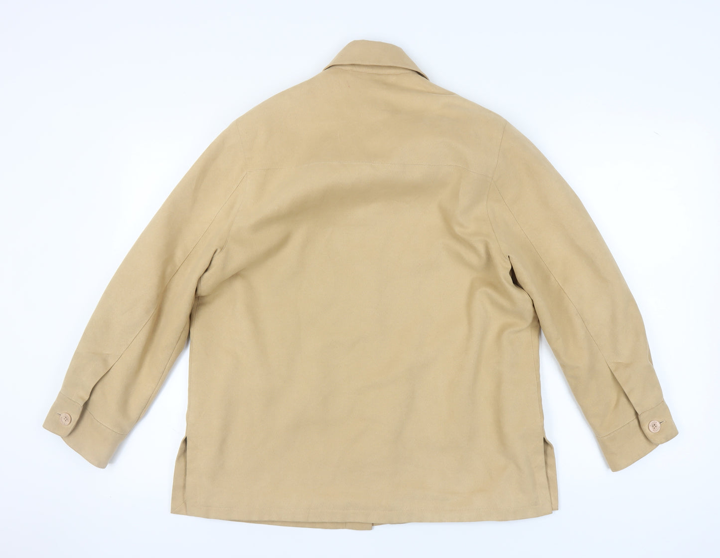 Viyella Women's Beige Mid-Length Jacket - Size S, Petite