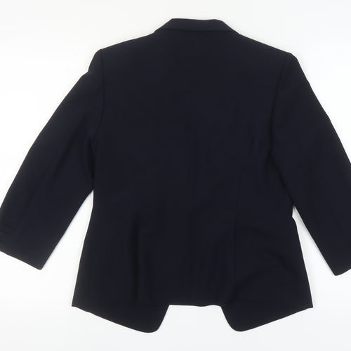 Marks and Spencer Women's Black Shawl Collar Blazer Size 10