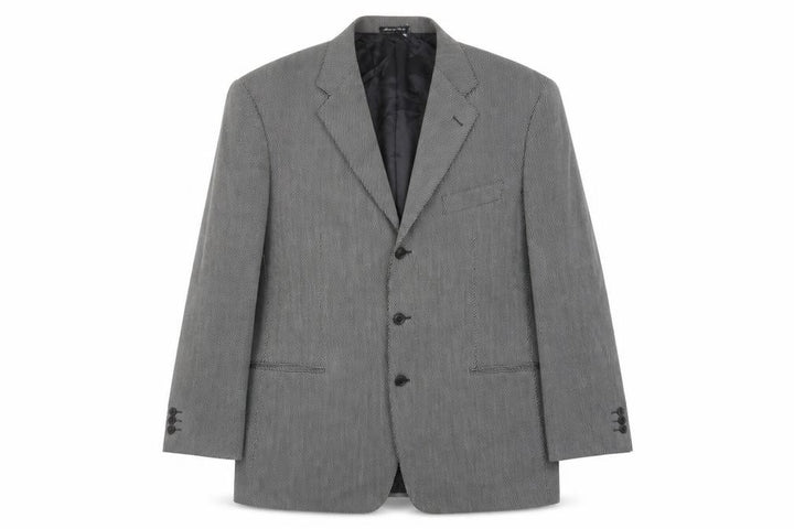 Pal Zileri Men's Grey Wool Blazer UK 44
