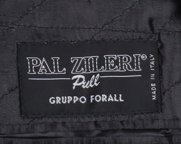 Pal Zileri Men's Grey Wool Blazer UK 44