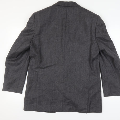 Marks & Spencer Men's Grey Wool Blazer Jacket 42R