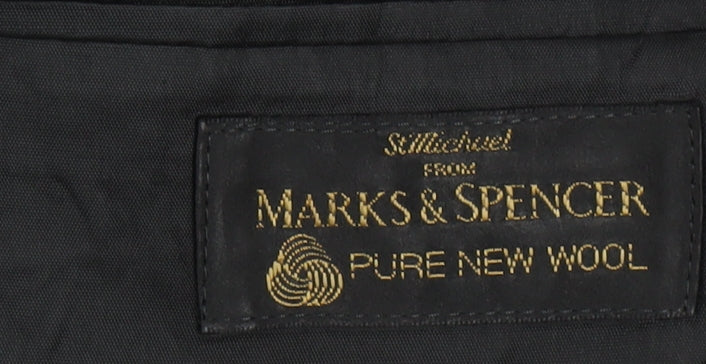 Marks & Spencer Men's Grey Wool Blazer Jacket 42R