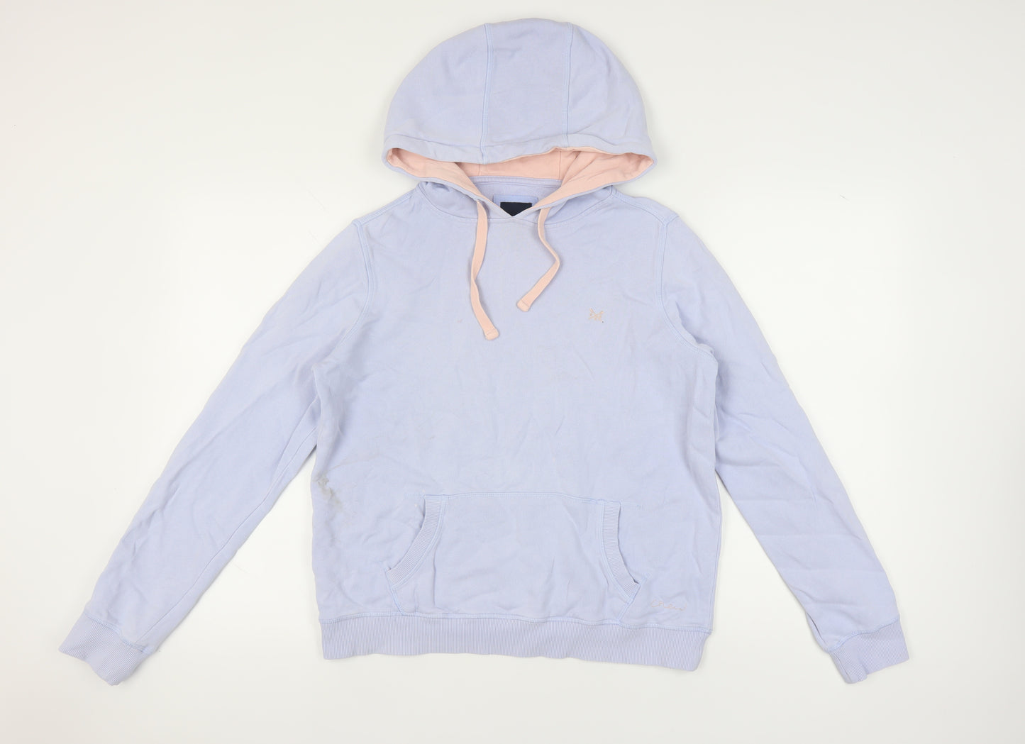 Crew Blue Pullover Hoodie Women M Casual