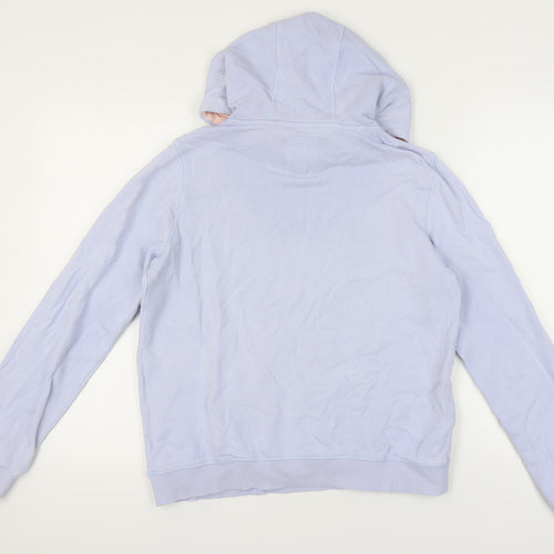 Crew Blue Pullover Hoodie Women M Casual