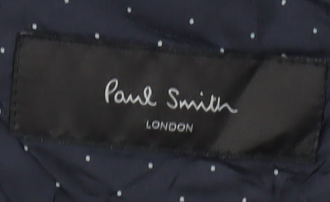 Paul Smith Men's Blue Blazer, Size 42R, Notch Lapel