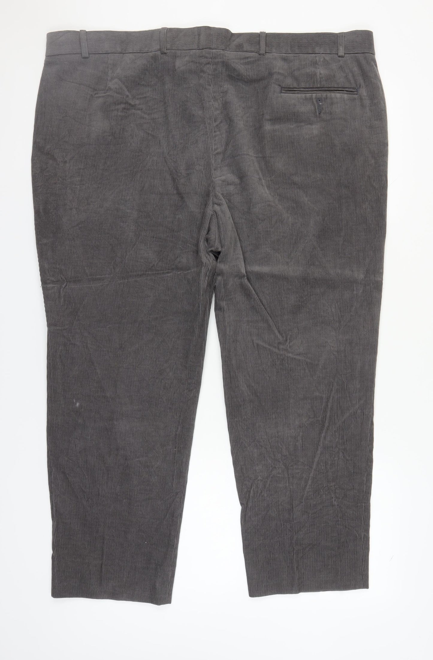 James Pringle Men's Grey Corduroy Trousers 44W 29L