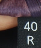 T.M. Lewin Men's Blue Regular Fit Wool Blazer 40R