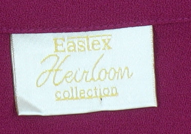 Eastex Women's Purple Button-Up Shirt, Size 18