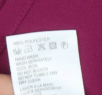 Eastex Women's Purple Button-Up Shirt, Size 18