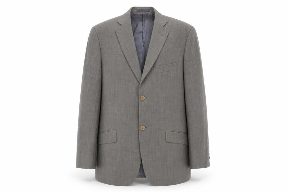 Front view of Ted Baker Men's Brown Wool Blazer, size 40R