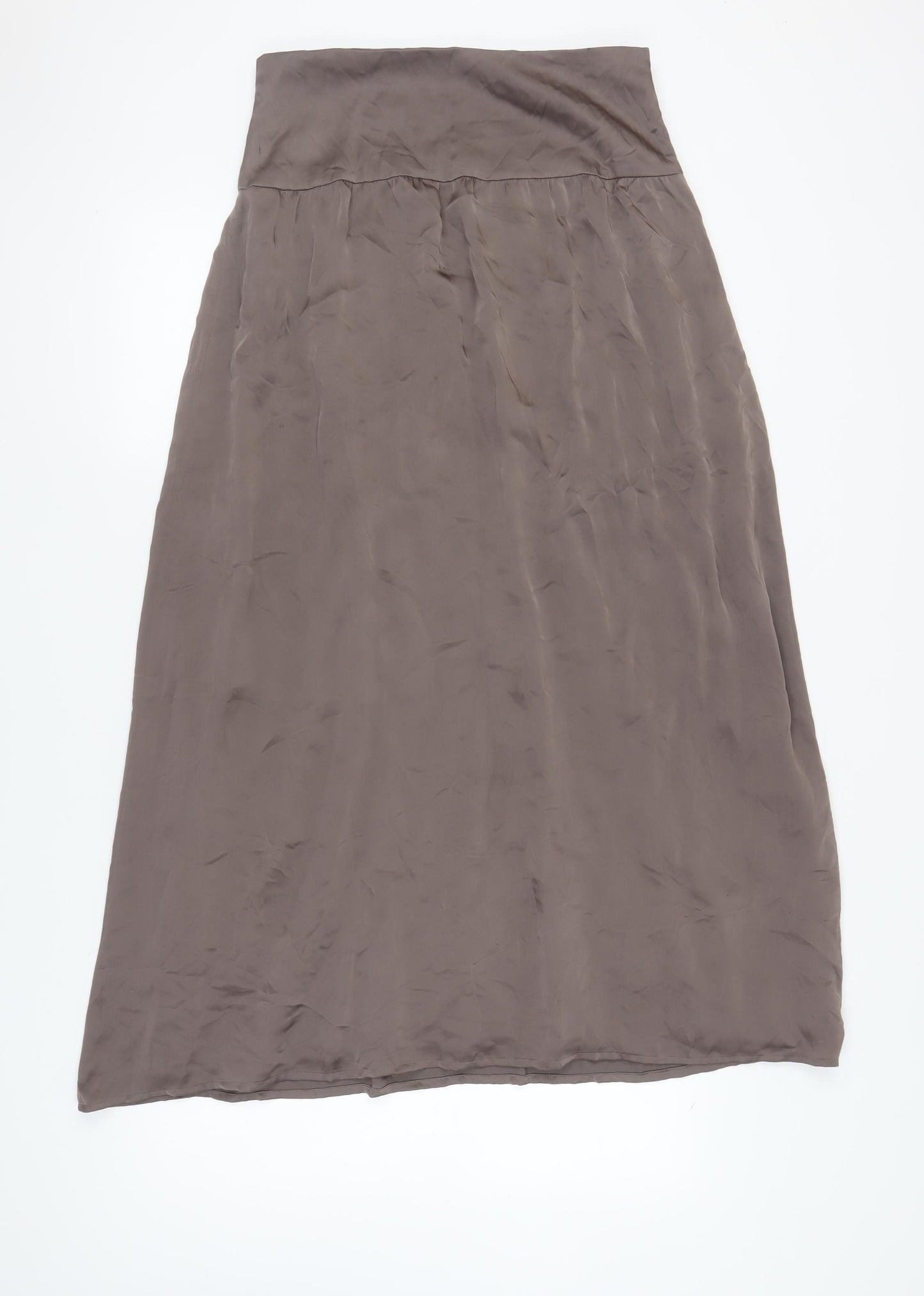 Reiss Women's Brown Skirt UK 10 Polyester