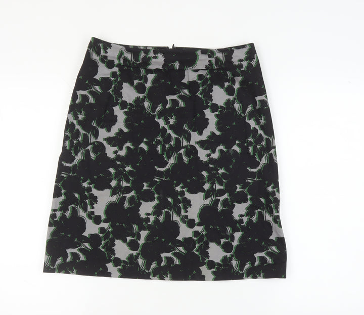 Jigsaw Women's Floral Pencil Skirt, Size 10, Multicolour