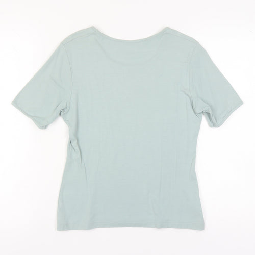 Jaeger Women's Blue 3XL T-Shirt, Casual Summer Wear