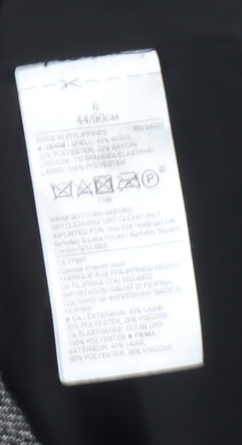 Banana Republic Women Grey Knee Length Skirt Size 6