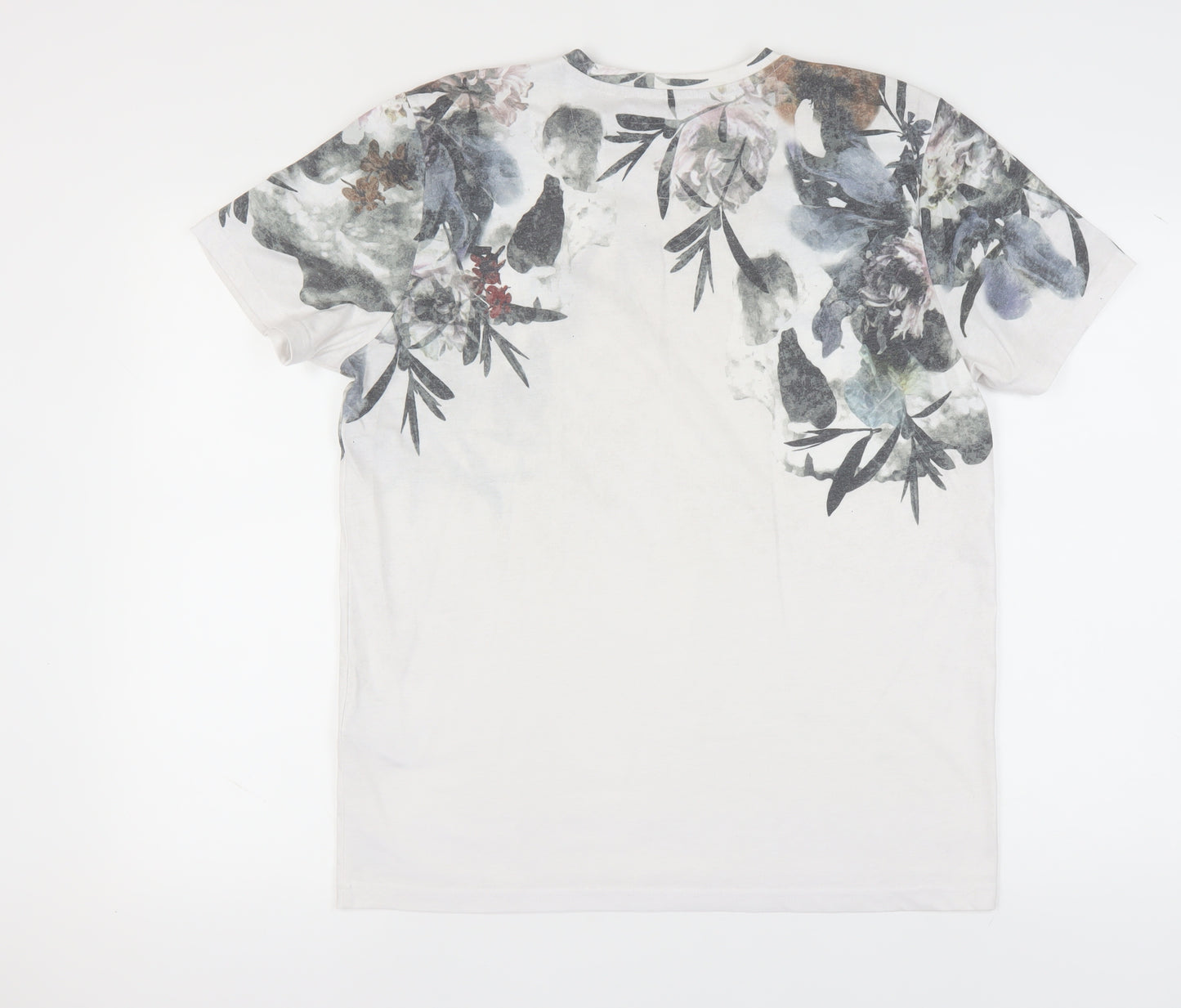 Firetrap Men's XL Multicoloured Floral T-Shirt