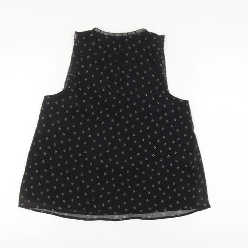 Abercrombie & Fitch Women's Black XS Floral Tank