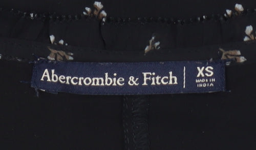 Abercrombie & Fitch Women's Black XS Floral Tank