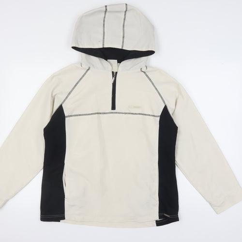 HEAD Beige Unisex Adults Pullover Hoodie Size 10