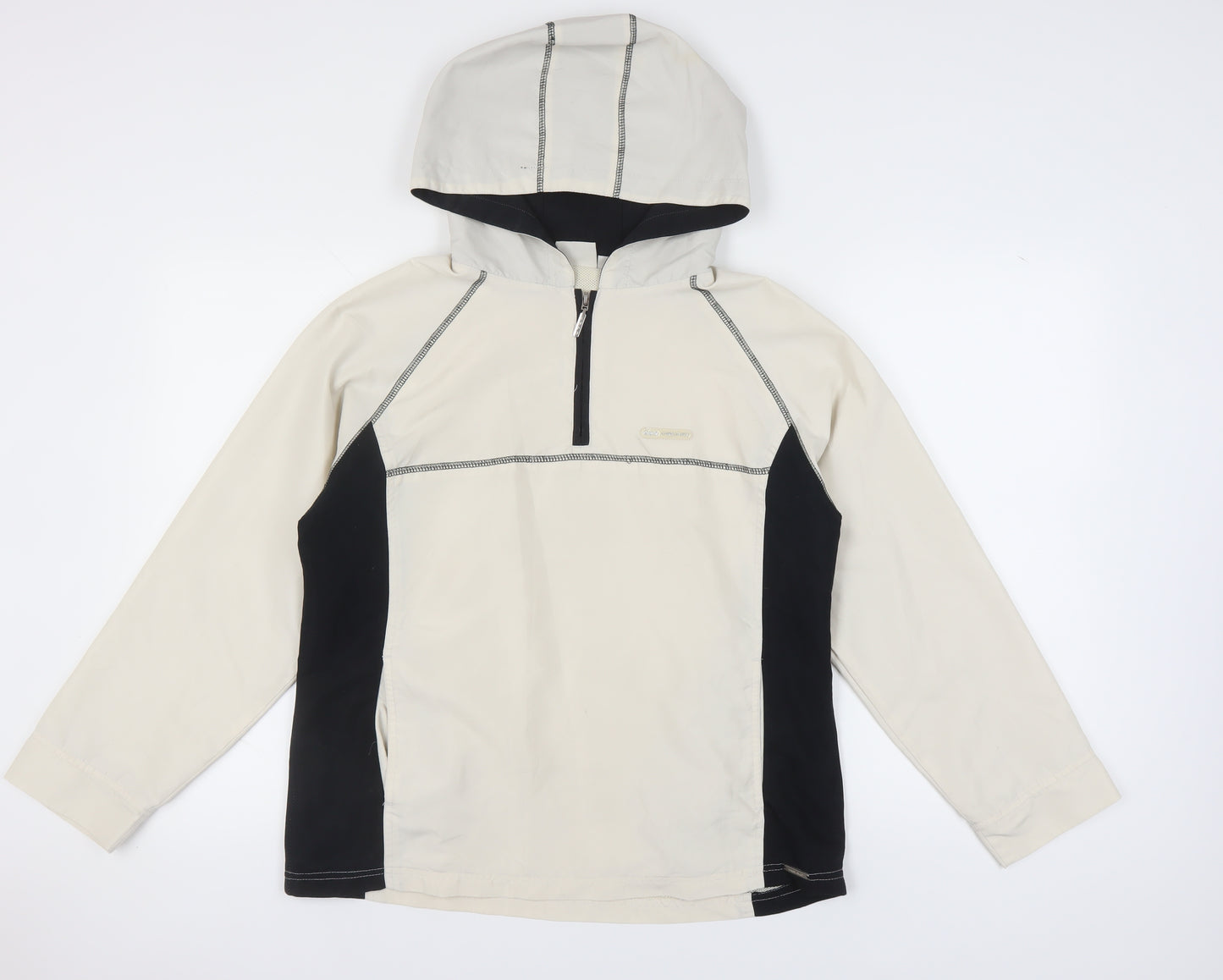 HEAD Beige Unisex Adults Pullover Hoodie Size 10