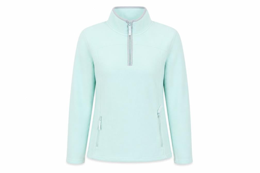 Front view of Mountain Warehouse Women's Blue Pullover Sweatshirt, size 12