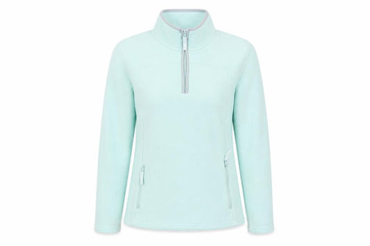 Front view of Mountain Warehouse Women's Blue Pullover Sweatshirt, size 12