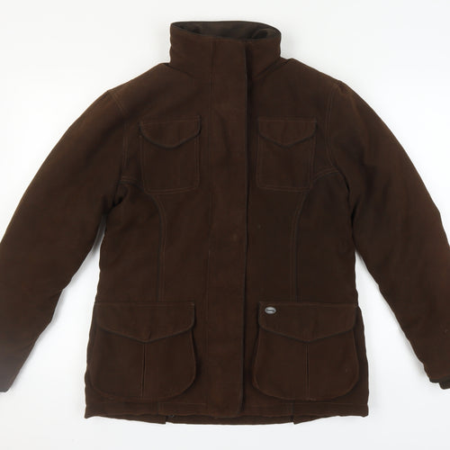 Sherwood Forest Women's Brown Waterproof Jacket Size 14