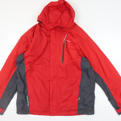 Regatta Men's Red XL Waterproof Anorak Jacket