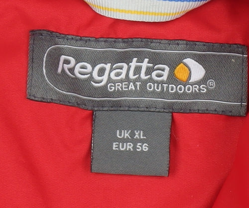 Regatta Men's Red XL Waterproof Anorak Jacket