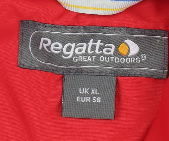 Regatta Men's Red XL Waterproof Anorak Jacket