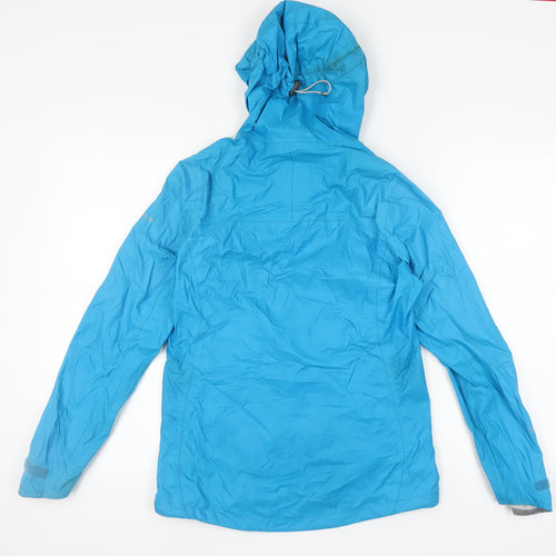 Karrimor Women's Blue Hooded Rain Jacket Size 10