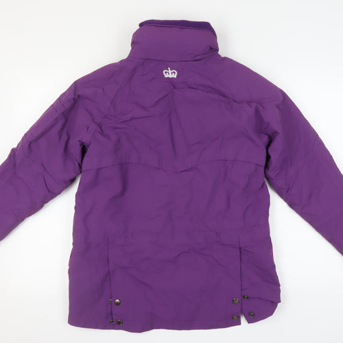 Shires Women's Purple Windbreaker Jacket Size S