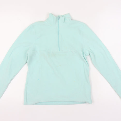 GAP Women's Blue High Neck Pullover Sweatshirt XS