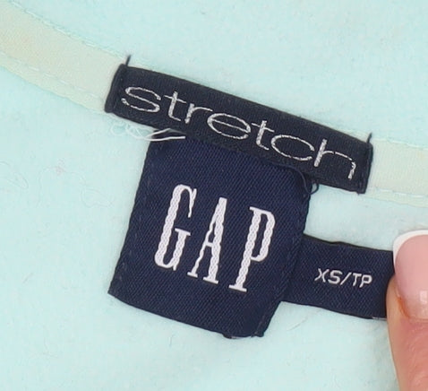 GAP Women's Blue High Neck Pullover Sweatshirt XS