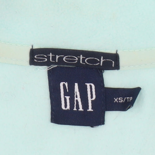 GAP Women's Blue High Neck Pullover Sweatshirt XS