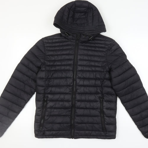 SoulCal & Co Men's Black Puffer Jacket S