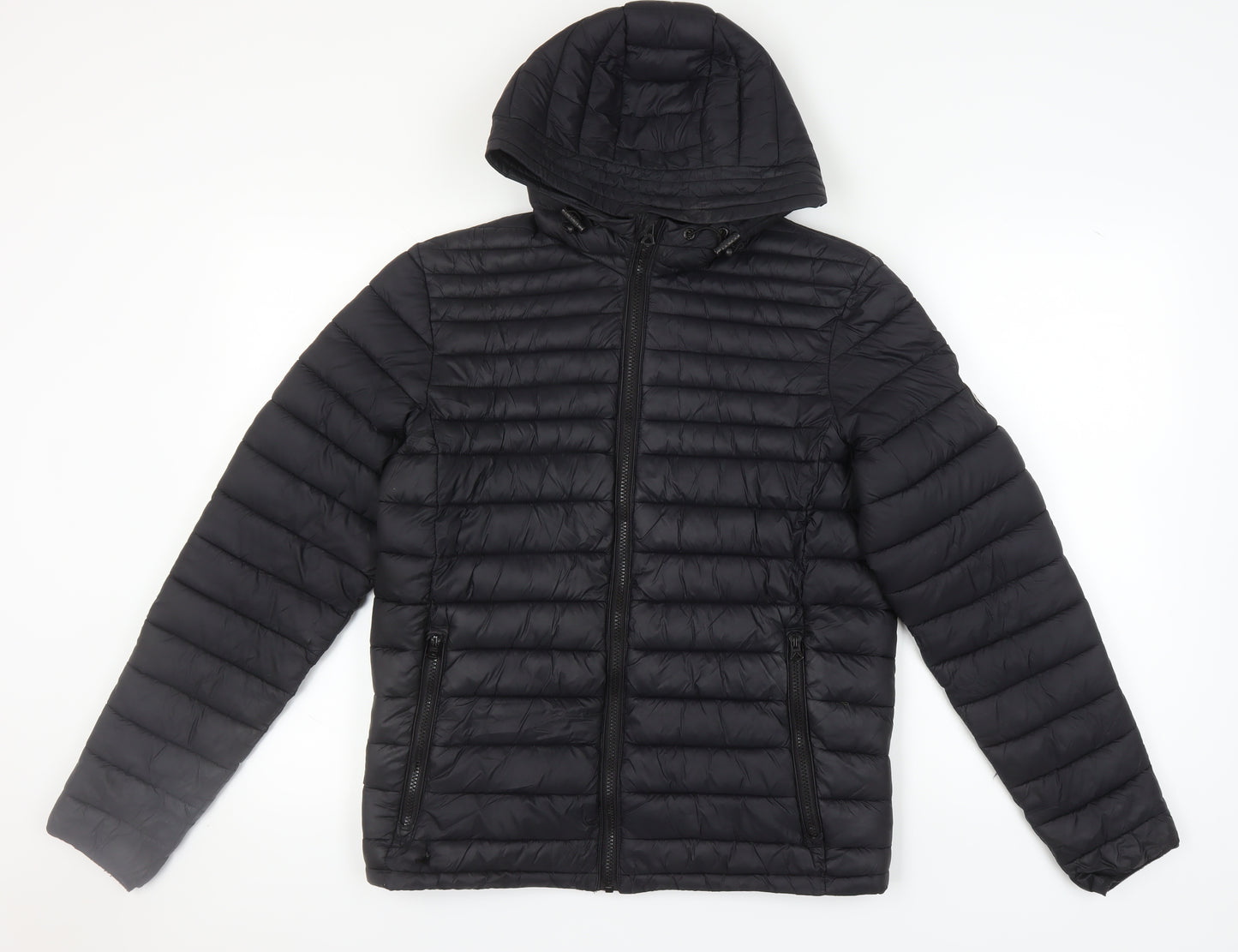 SoulCal & Co Men's Black Puffer Jacket S