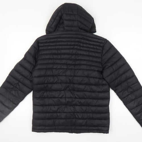 SoulCal & Co Men's Black Puffer Jacket S